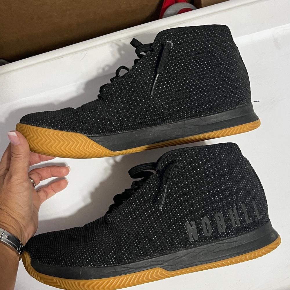 NOBULL Black and Tan Men's Athletic Shoes - Picture 3 of 7